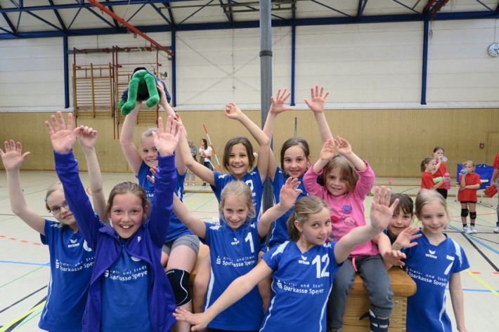 Volleyball U12-Mädels werden Pfalzmeister!