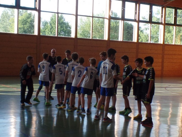 männliche C-Jugend gewinnt ihr erstes Trainingsspiel in Reilingen
