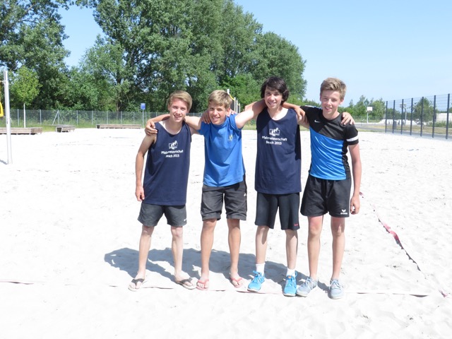 Volleyball-Beach-Team vom TuS qualifiziert sich für die VVRP-Beachmeisterschaft U18