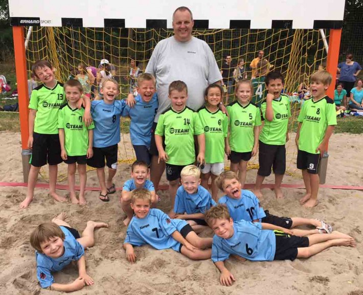 TuS Minis und F-Jugend erfolgreich beim Beachturnier in Schwegenheim