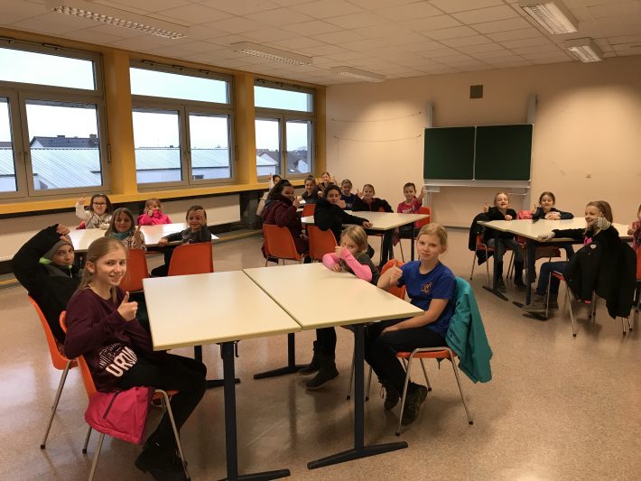 Projektstart „Volleyball macht Schule“ beim TuS Heiligenstein