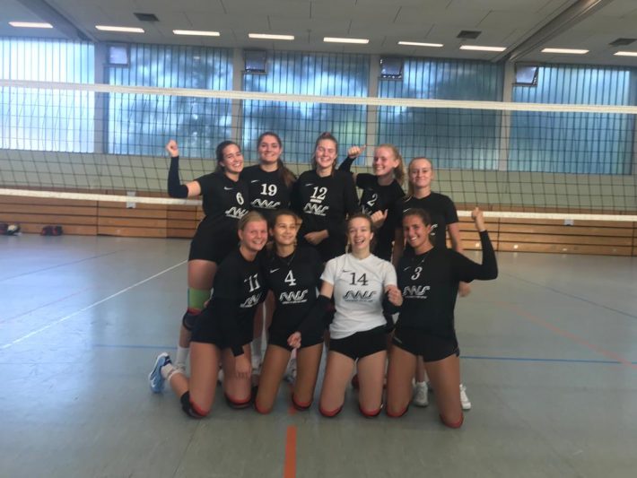 Volleyball Damen 1 holen zwei Punkte gegen TV Rohrbach