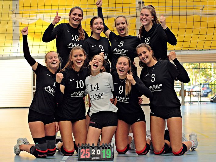 Volleyball – U20w mit zwei Siegen souveräner Pfalzmeister