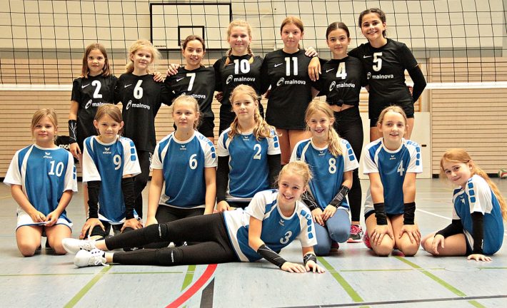 Volleyball – U14w spielt mit 2 Teams gegen Mutterstadt