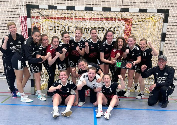 Handball-Damen schließen mit Kantersieg Saison 2021/22 ab
