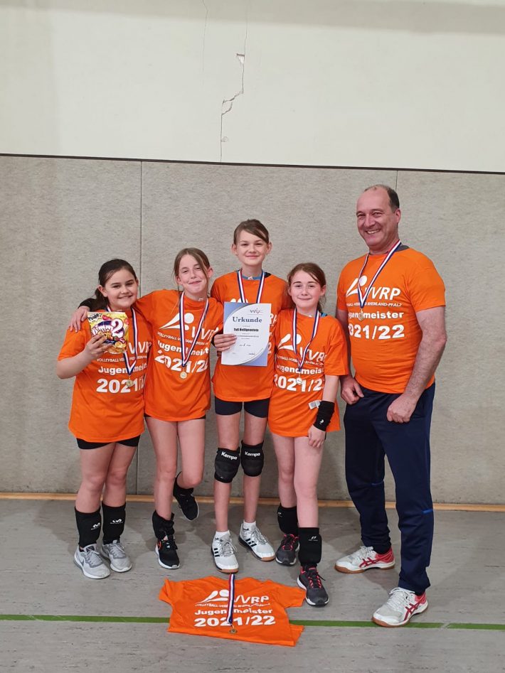 Volleyball – U12w ist Rheinland-Pfalz-Meister