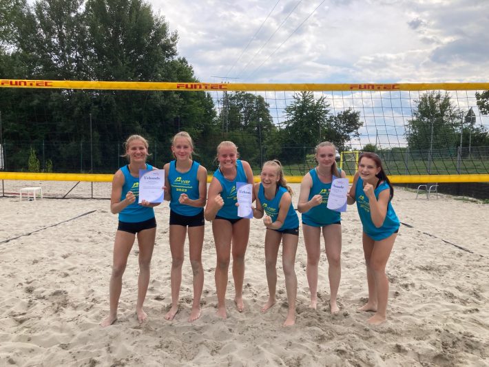 Beachvolleyball – Rheinland-Pfalzmeistertitel Beach U18w an Lili!