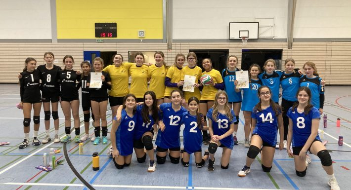 Volleyball – Erfolgreiche Pfalzmeisterschaft U15w in eigener Halle!
