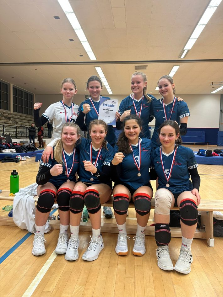 Volleyball – U18w wird Vize-Rheinland-Pfalz-Meister!