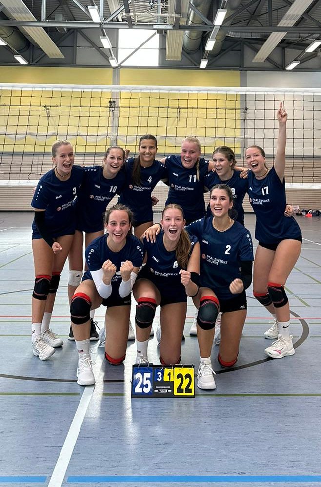 Volleyballdamen gewinnen auch 2. Spiel in der Oberliga!
